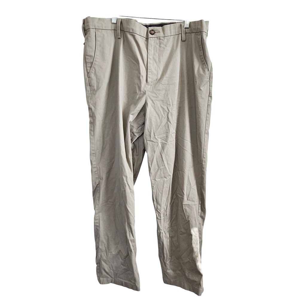 Dockers Classic Fit Khaki Chinos Tan Cotton Pants Mens 40x29 Business Casual
